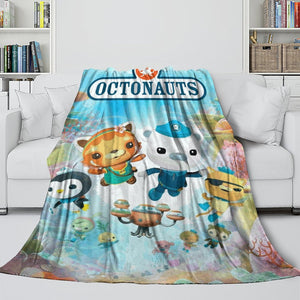 The Octonauts Blanket Flannel Throw Room Decoration