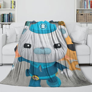 The Octonauts Blanket Flannel Throw Room Decoration