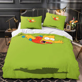 The Simpsons Pattern Duvet Cover Kids Bedding Set Without Filler