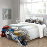 The Smurfs Bedding Set Quilt Duvet Cover Without Filler
