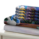 The Smurfs Bedding Set Quilt Duvet Cover Without Filler