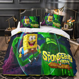 The SpongeBob Movie Search for SquarePants Duvet Cover Bedding Set Without Filler