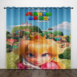 The Super Mario Bros Movie Pattern Curtains Blackout Window
