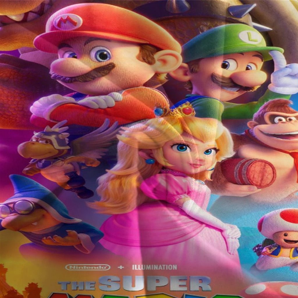 Super Mario Bros Bedding Set Duvet Cover