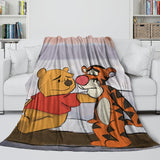 The Tigger Movie Blanket Flannel Fleece Throw Room Decoration