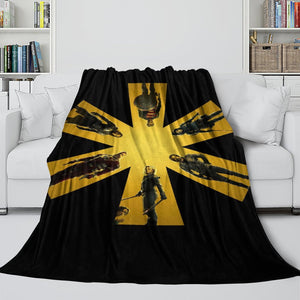 Thunderbolts Pattern Blanket Flannel Throw Room Decoration