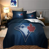 Toronto Blue Jays Bedding Set Quilt Cover Without Filler