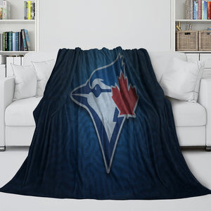 Toronto Blue Jays Blanket Flannel Throw Room Decoration