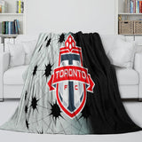 Toronto FC Blanket Flannel Fleece Throw Room Decoration
