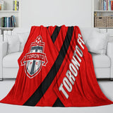 Toronto FC Blanket Flannel Fleece Throw Room Decoration