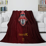 Toronto FC Blanket Flannel Fleece Throw Room Decoration