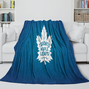 Toronto Maple Leafs Blanket Flannel Throw Kids Room Decoration