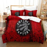 Toronto Raptors Bedding Set Duvet Cover Without Filler