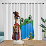 Toy Curtains Story 5 Blackout Window Drapes Kids Room Decoration