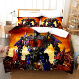 Transformers Bedding Set Kids Quilt Cover Without Filler