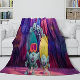 Trolls Adventure Blanket Flannel Fleece Throw Room Decoration