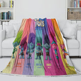 Trolls Adventure Blanket Flannel Fleece Throw Room Decoration