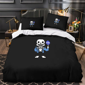 Undertale Bedding Set Pattern Quilt Cover Without Filler