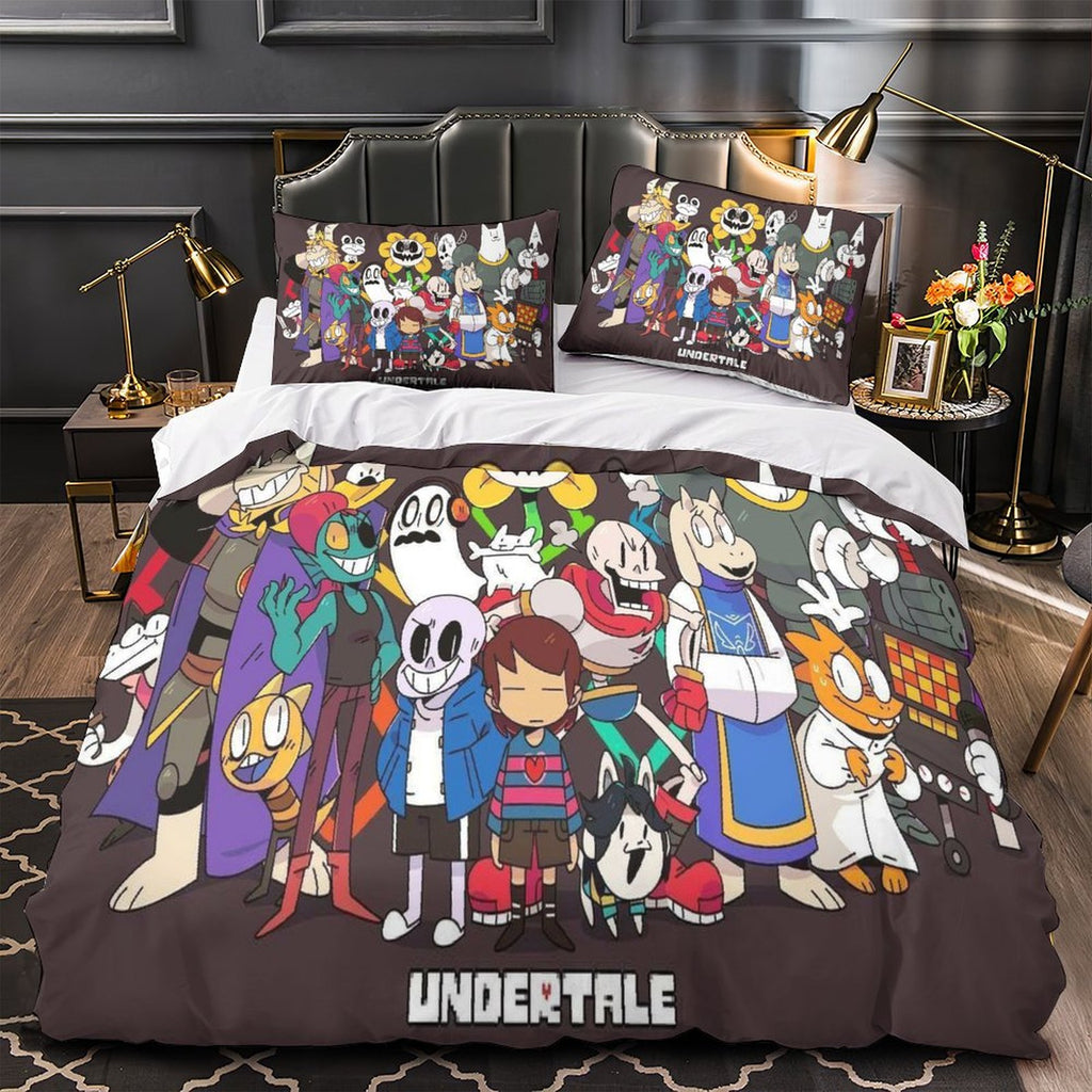 Undrtale Pattern Undertale Bedding Set Pattern Quilt Cover Without Filler – EBuycos