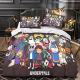 Undertale Bedding Set Pattern Quilt Cover Without Filler