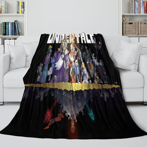 Undertale Blanket Flannel Fleece Throw Room Decoration