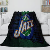 Utah Jazz Blanket Flannel Fleece Throw Room Decoration