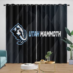 Utah Mammoth Curtains Blackout Window Drapes Room Decoration