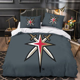 Vegas Golden Knights Bedding Set Quilt Duvet Cover Without Filler