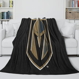 Vegas Golden Knights Blanket Flannel Throw Kids Room Decoration