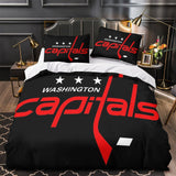 Washington Capitals Bedding Set Quilt Duvet Cover Without Filler
