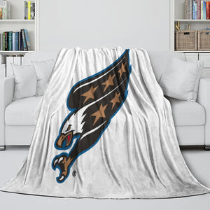 Washington Capitals Blanket Flannel Throw Kids Room Decoration