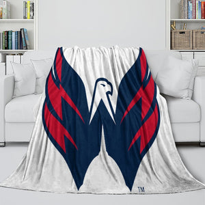 Washington Capitals Blanket Flannel Throw Kids Room Decoration