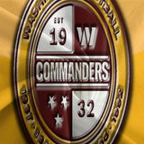 Washington Commanders Bedding Set Duvet Cover Without Filler