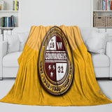 Washington Commanders Blanket Flannel Fleece Throw Room Decoration