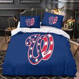 Washington Nationals Bedding Set Quilt Cover Without Filler
