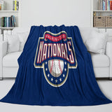 Washington Nationals Blanket Flannel Throw Room Decoration