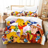 Winnie the Pooh Bedding Set Kids Quilt Cover Without Filler