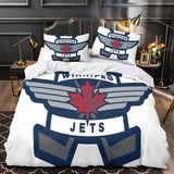 Winnipeg Jets Bedding Set Quilt Duvet Cover Without Filler