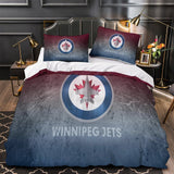 Winnipeg Jets Bedding Set Quilt Duvet Cover Without Filler