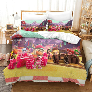 Wreck-It Ralph Duvet Cover Bedding Set Without Filler