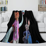 Zootopia 2 Blanket Flannel Throw Room Decoration