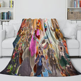 Zootopia 2 Blanket Flannel Throw Room Decoration