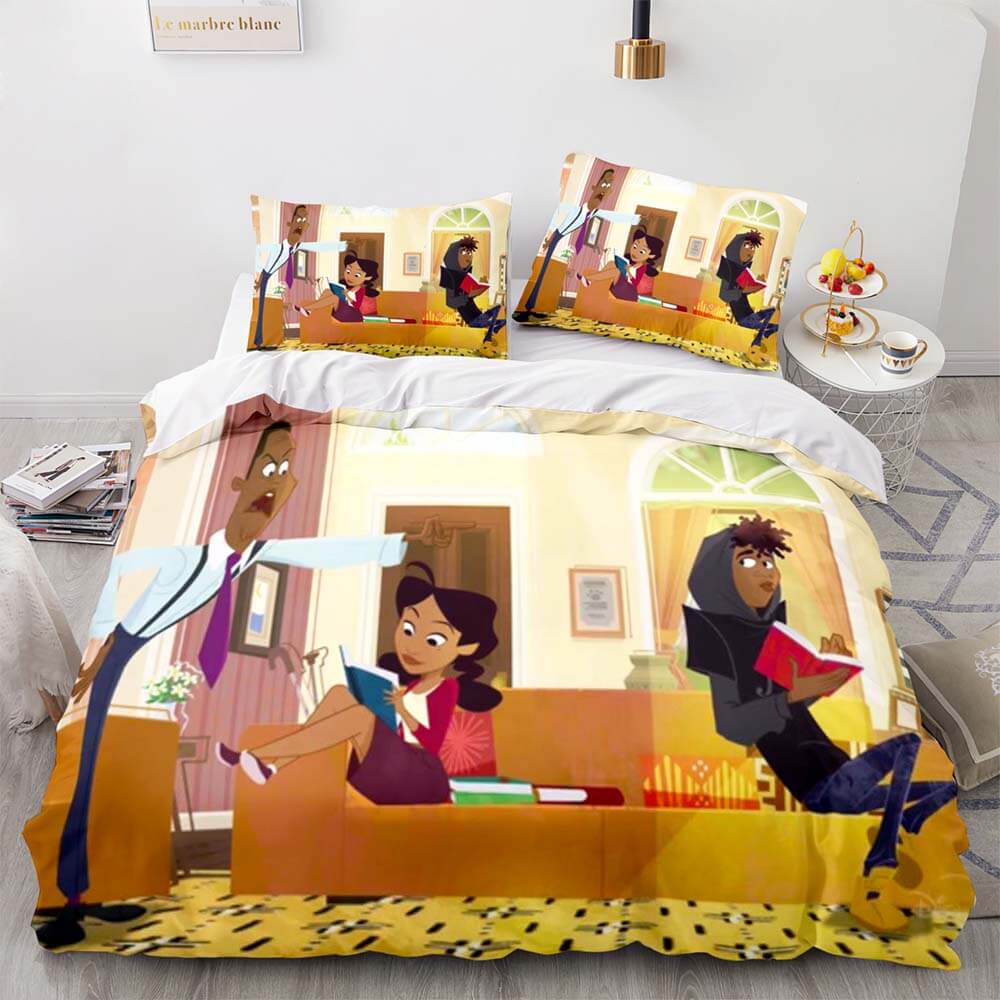2022 The Proud Family Bedding Set Quilt Duvet Cover Bedding Sets - EBuycos