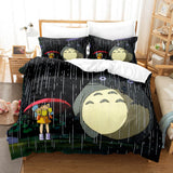 My Neighbour Totoro Cosplay Bedding Set Duvet Cover Comforter Bed Sheets - EBuycos