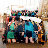 3-Piece Blackpink Cosplay Bedding Set Duvet Cover Sets Bed Sheets - EBuycos