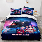 3-Piece Blackpink Cosplay Bedding Set Duvet Cover Sets Bed Sheets - EBuycos