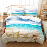 Ocean Bedding Set Quilt Cover Set Without Filler