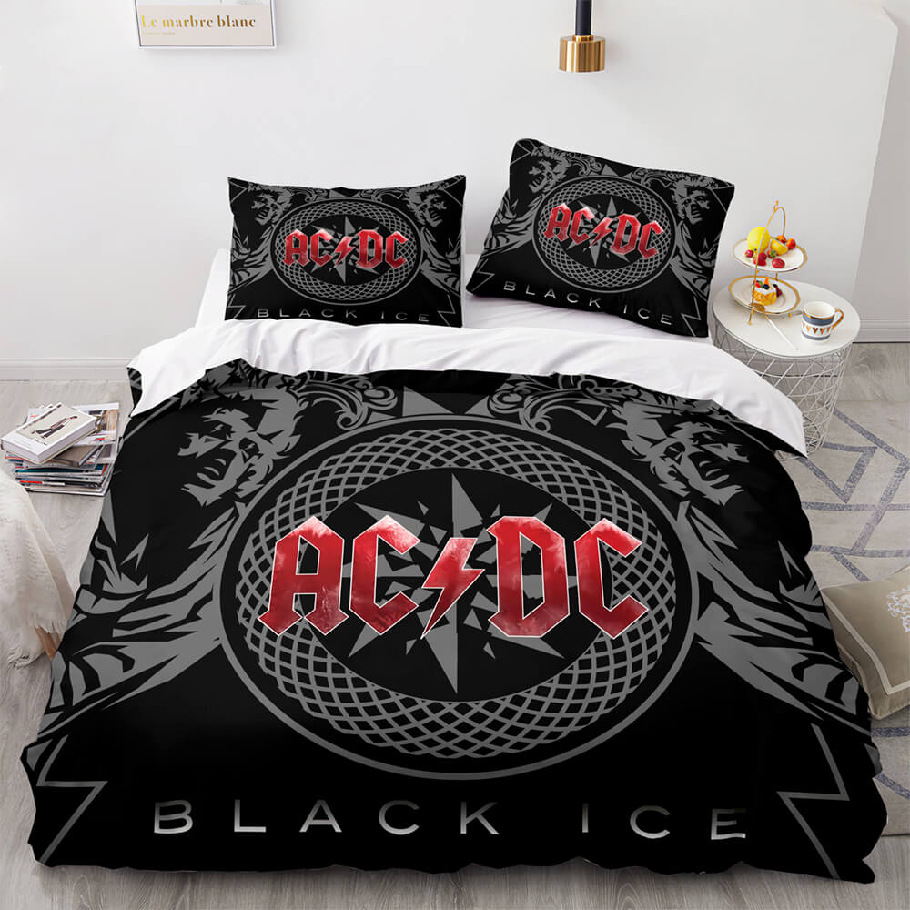 AC DC Cosplay 3 Piece Bedding Set Quilt Covers Without Filler – EBuycos