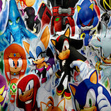 Adventures Of Sonic The Hedgehog Blanket Flannel Throw Room Decoration