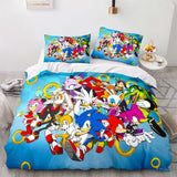 Adventures of Sonic the Hedgehog Bedding Set Quilt Cover Without Filler